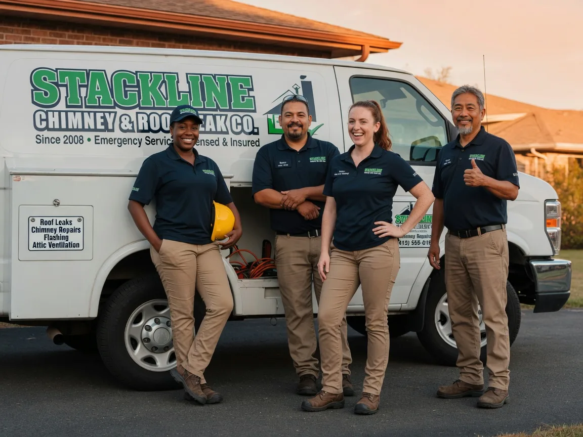 Chimney flashing repair company in Mangham, LA